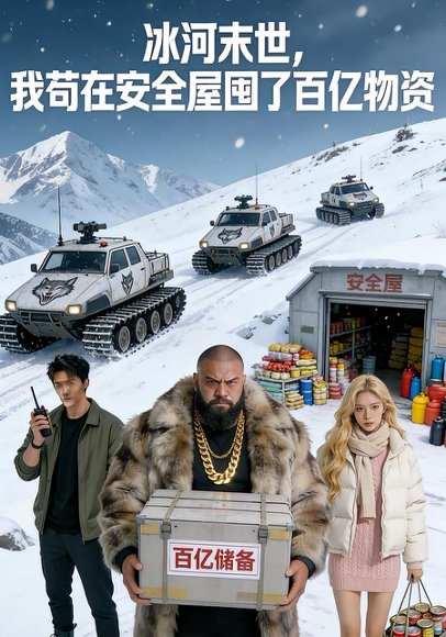 冰河末世，我苟在安全屋囤百亿物资（70集）AI短剧 高清完整版